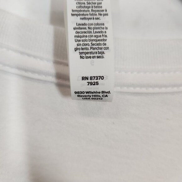 New Happy Easter Print Shirt in White - Size Large - Picture 5 of 7